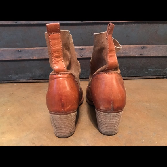 🍊 Rag & Bone Mercer Suede & Leather Boots 39.5 - Picture 5 of 6